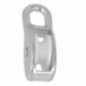 AMIG 24903  
 Polea con ojal fija 650  
 9 x 40 mm  
 Zamak  
 Zincado