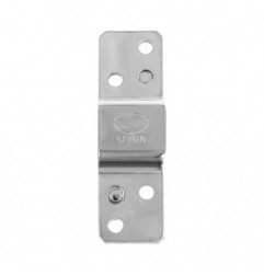 AMIG 24924  
 Soporte cerrojo alta seguridad 1PLUS  
 Acero  
 Cromado brillo