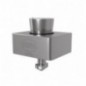AMIG 24952  
 Cerradura 685  
 60 x 50 mm  
 Latón  
 Cromado brillo
