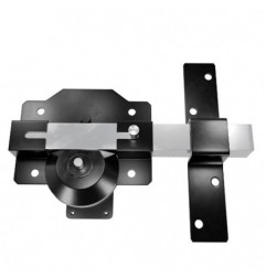 AMIG 24953  
 Cerrojo de seguridad 1  
 88 x 153 mm  
 Acero  
 Negro