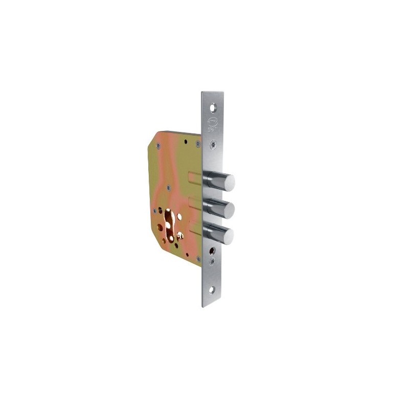 AMIG 24955  
 Cerradura 1102  
 50 mm  
 Acero  
 Cromado mate