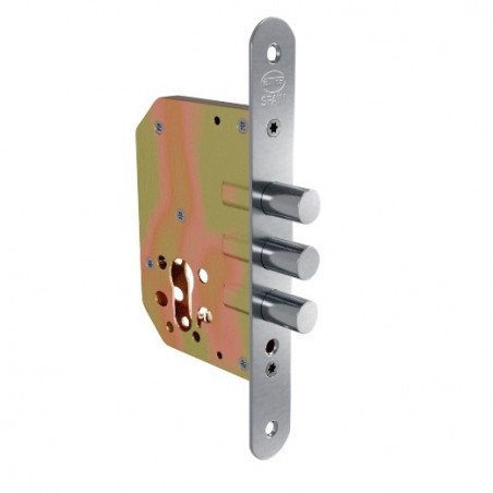 AMIG 24959  
 Cerradura 1103  
 50 mm  
 Acero  
 Cromado mate