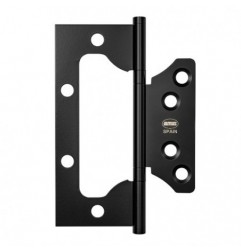 AMIG 24965  
 Bisagra BG1  
 4'' x 3'' (100 x 75,5 x 2,5 mm)  
 Acero inoxidable  
 Negro mate