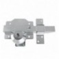 AMIG 24974  
 Cerrojo alta seguridad 1R PLUS  
 90 x 154 mm  
 Acero  
 Cromado brillo - Derecha