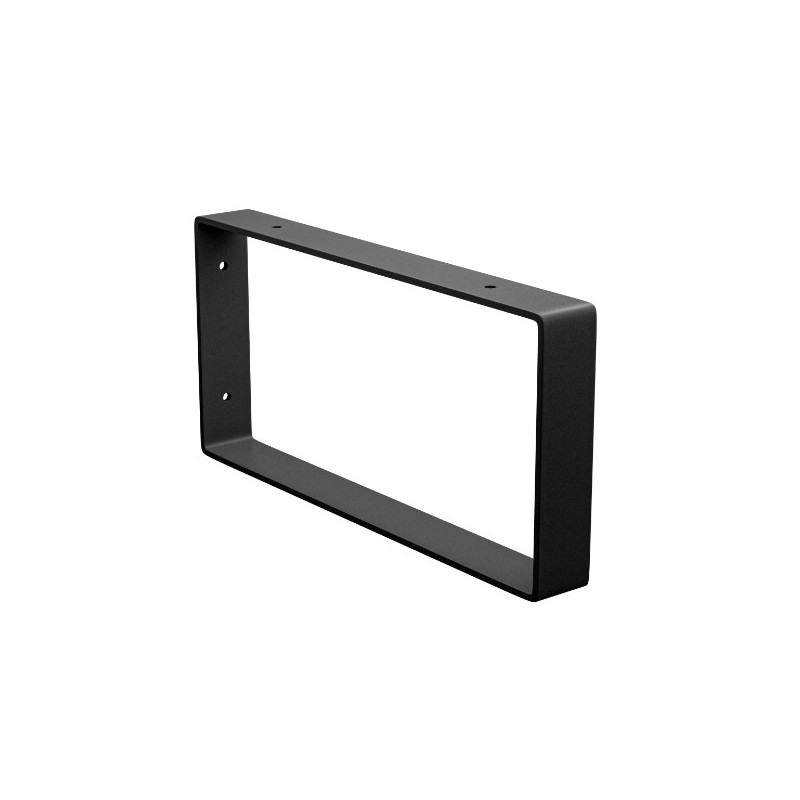 AMIG 24978  
 Soporte 3001  
 126 x 261 x 30 mm  
 Acero  
 Negro mate