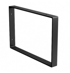 AMIG 24979  
 Soporte 3002  
 211 x 311 x 30 mm  
 Acero  
 Negro mate