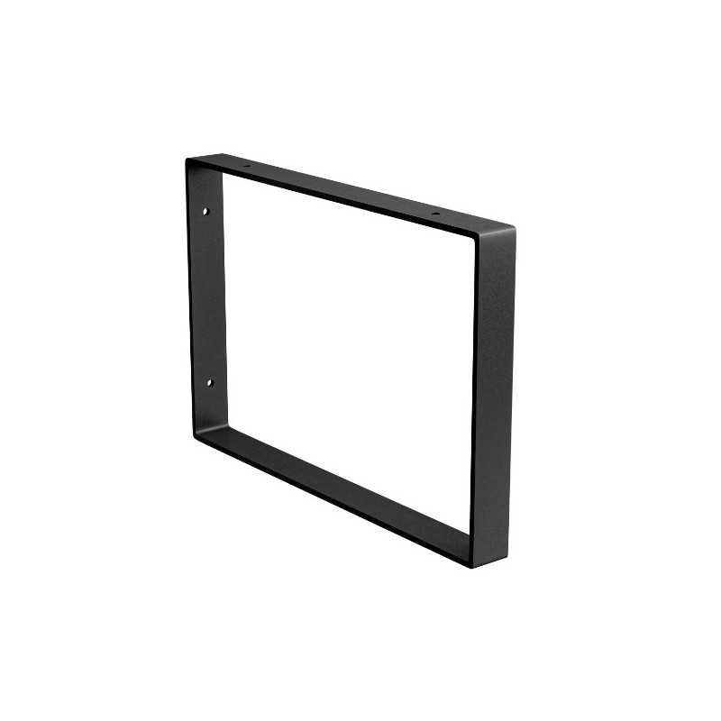 AMIG 24979  
 Soporte 3002  
 211 x 311 x 30 mm  
 Acero  
 Negro mate