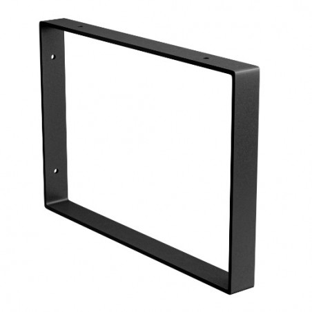 AMIG 24979  
 Soporte 3002  
 211 x 311 x 30 mm  
 Acero  
 Negro mate