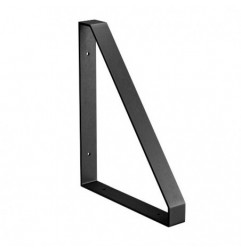 AMIG 24980  
 Soporte 3003  
 211 x 261 x 30 mm  
 Acero  
 Negro mate