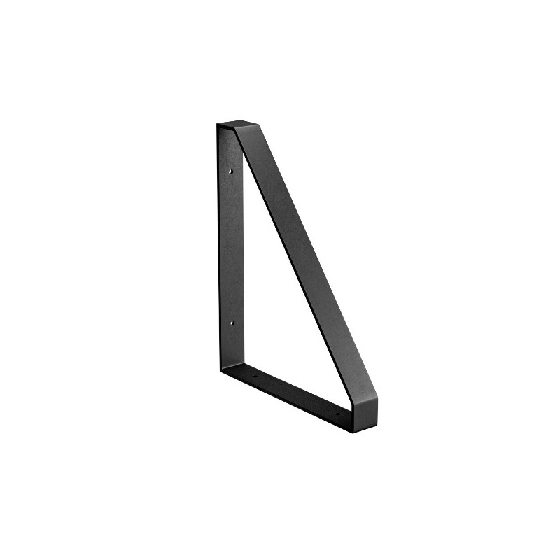 AMIG 24980  
 Soporte 3003  
 211 x 261 x 30 mm  
 Acero  
 Negro mate