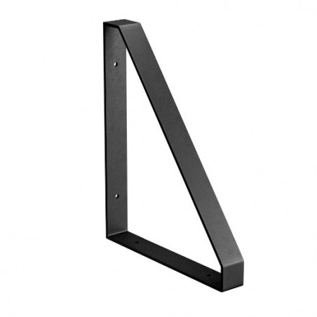 AMIG 24980  
 Soporte 3003  
 211 x 261 x 30 mm  
 Acero  
 Negro mate