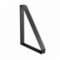 AMIG 24980  
 Soporte 3003  
 211 x 261 x 30 mm  
 Acero  
 Negro mate