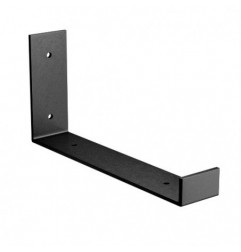 AMIG 24981  
 Soporte 3004  
 103 x 211 x 40 mm  
 Acero  
 Negro mate