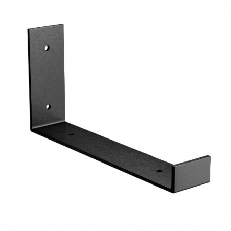 AMIG 24981  
 Soporte 3004  
 103 x 211 x 40 mm  
 Acero  
 Negro mate