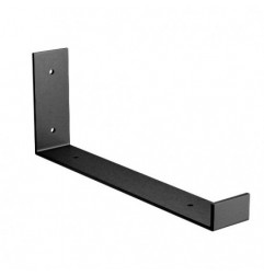 AMIG 24982  
 Soporte 3005  
 103 x 261 x 40 mm  
 Acero  
 Negro mate