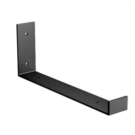 AMIG 24982  
 Soporte 3005  
 103 x 261 x 40 mm  
 Acero  
 Negro mate