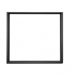 AMIG 24983  
 Pata de mesa 2400  
 712 x 780 x 80 mm  
 Acero  
 Negro mate