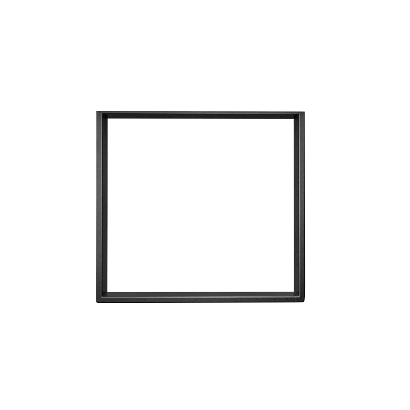 AMIG 24983  
 Pata de mesa 2400  
 712 x 780 x 80 mm  
 Acero  
 Negro mate