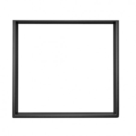 AMIG 24983  
 Pata de mesa 2400  
 712 x 780 x 80 mm  
 Acero  
 Negro mate