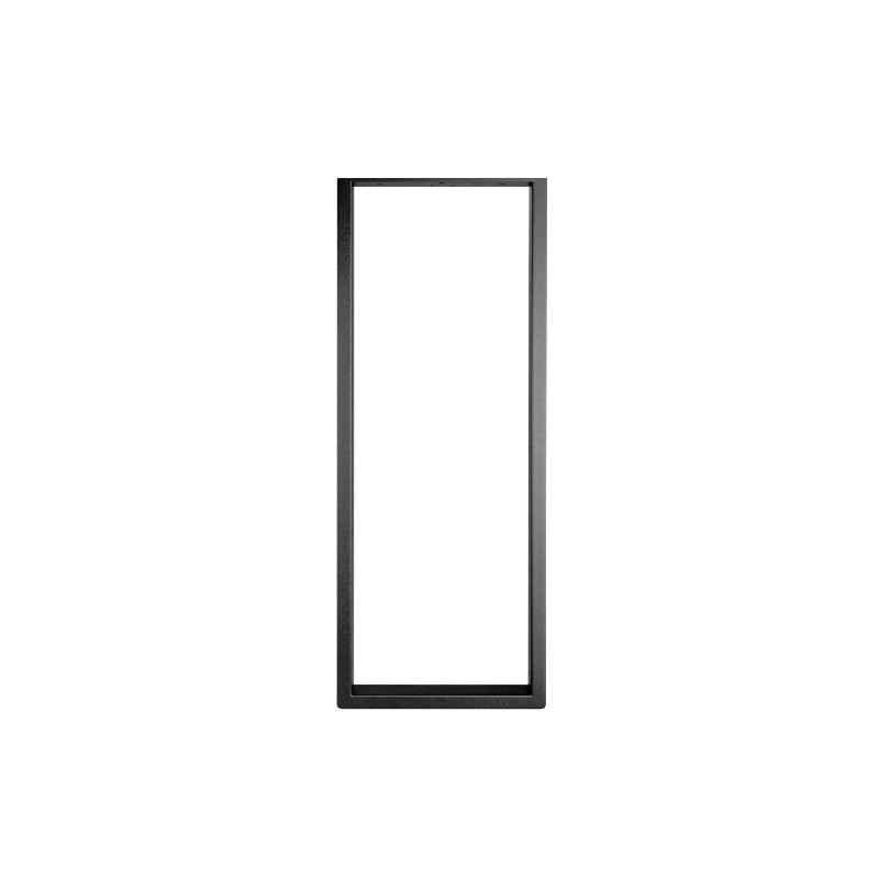 AMIG 24985  
 Pata de mesa 2410  
 800 x 300 x 40 mm  
 Acero  
 Negro mate