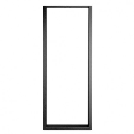 AMIG 24985  
 Pata de mesa 2410  
 800 x 300 x 40 mm  
 Acero  
 Negro mate