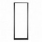 AMIG 24985  
 Pata de mesa 2410  
 800 x 300 x 40 mm  
 Acero  
 Negro mate