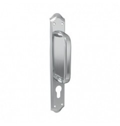 AMIG 24992  
 Manillón BETA  
 256 x 48 mm  
 Acero  
 Cromado mate
