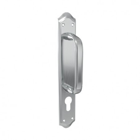 AMIG 24992  
 Manillón BETA  
 256 x 48 mm  
 Acero  
 Cromado mate