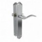 AMIG 24994  
 Manilla con placa BETA  
 256 x 48 mm  
 Acero  
 Cromado mate
