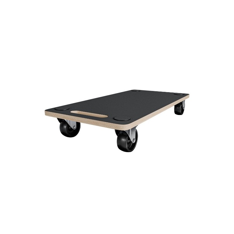 AMIG 24997  
 Soporte rodante 2615  
 58 x 29 cm  
 MDF  
 Negro