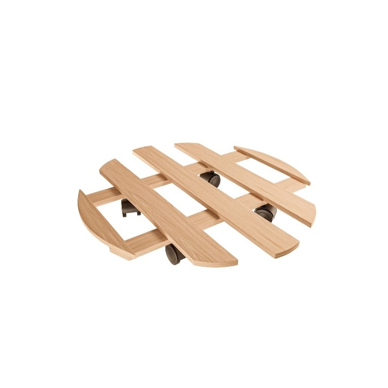 AMIG 24998  
 Soporte rodante 2620  
 Ø35 cm  
 Pino  
 Natural