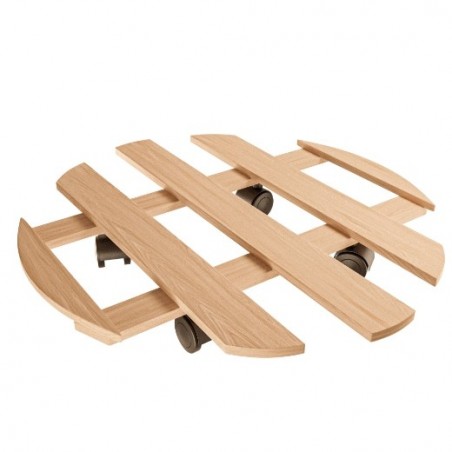 AMIG 24998  
 Soporte rodante 2620  
 Ø35 cm  
 Pino  
 Natural