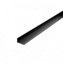 AMIG 25013  
 Ángulo lados desiguales aluminio  
 20 x 10 mm  
 Aluminio  
 Negro mate