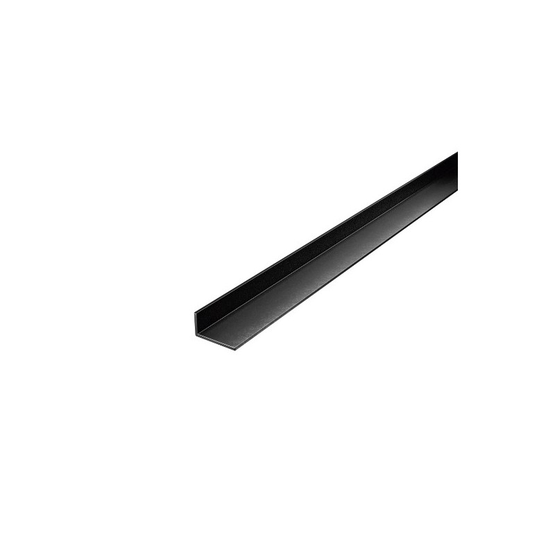 AMIG 25014  
 Ángulo lados desiguales aluminio  
 30 x 15 mm  
 Aluminio  
 Negro mate