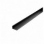 AMIG 25014  
 Ángulo lados desiguales aluminio  
 30 x 15 mm  
 Aluminio  
 Negro mate