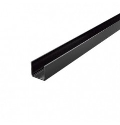 AMIG 25020  
 Perfil en U aluminio  
 15 x 15 mm  
 Aluminio  
 Negro mate