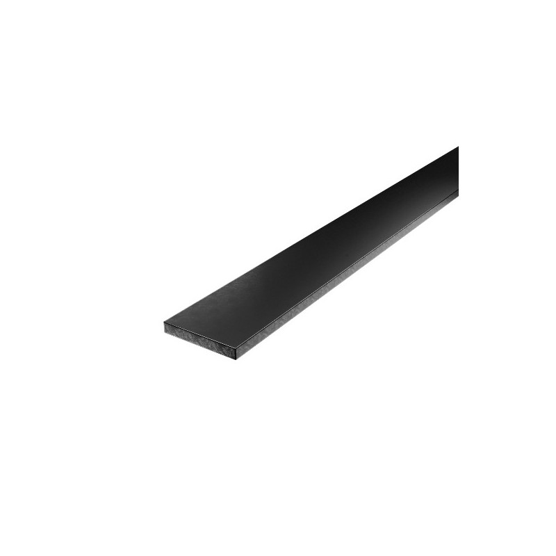 AMIG 25030  
 Pletina aluminio  
 30 x 3 mm  
 Aluminio  
 Negro mate