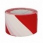 AMIG 25070  
 Cinta balizaje 522  
 70 mm x 500 m  
 Polietileno baja densidad LDPE  
 Rojo-blanco