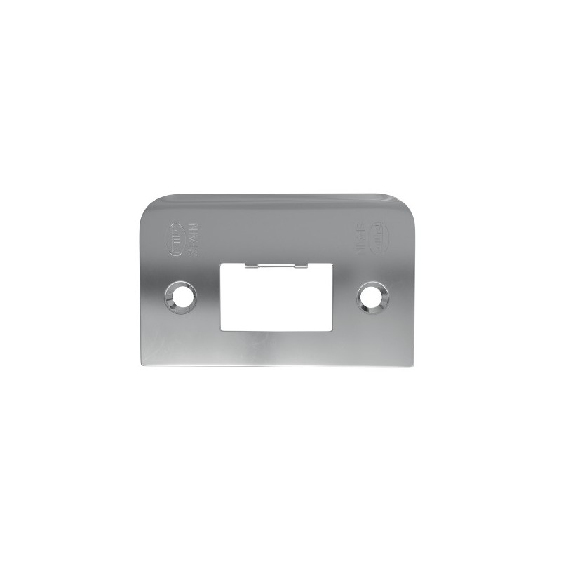 AMIG 25072  
 Soporte picaporte CUADRADO  
 Acero  
 Niquelado