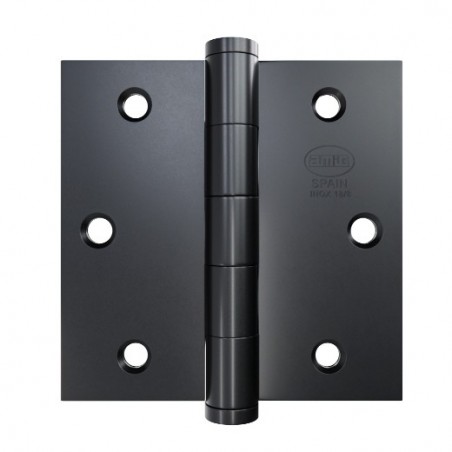 AMIG 25097  
 Bisagra 2010  
 3,5'' x 3,5'' (89 x 89 x 2,3 mm)  
 Acero inoxidable 18/8  
 Negro