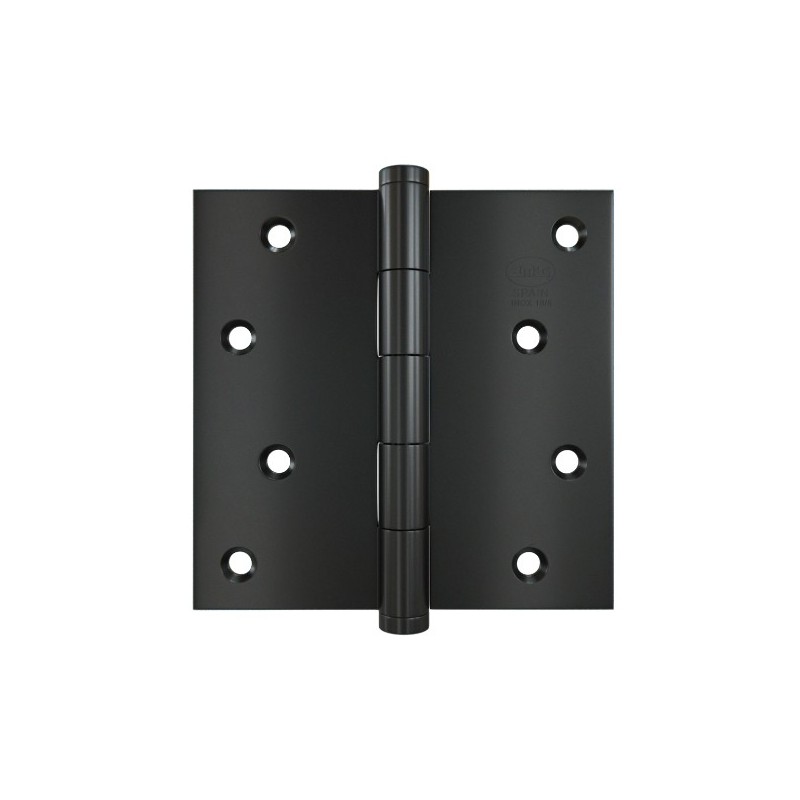 AMIG 25098  
 Bisagra 2010  
 4'' x 4'' (101 x 101 x 2,5 mm)  
 Acero inoxidable 18/8  
 Negro