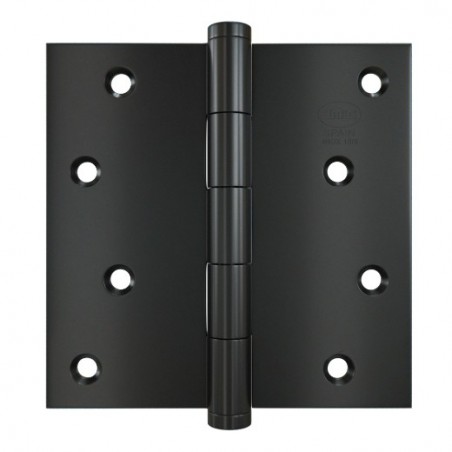 AMIG 25098  
 Bisagra 2010  
 4'' x 4'' (101 x 101 x 2,5 mm)  
 Acero inoxidable 18/8  
 Negro