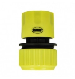 AMIG 25123  
 Empalme rápido manguera R54  
 3/4'' - 1''  
 ABS  
 Verde pistacho-Negro