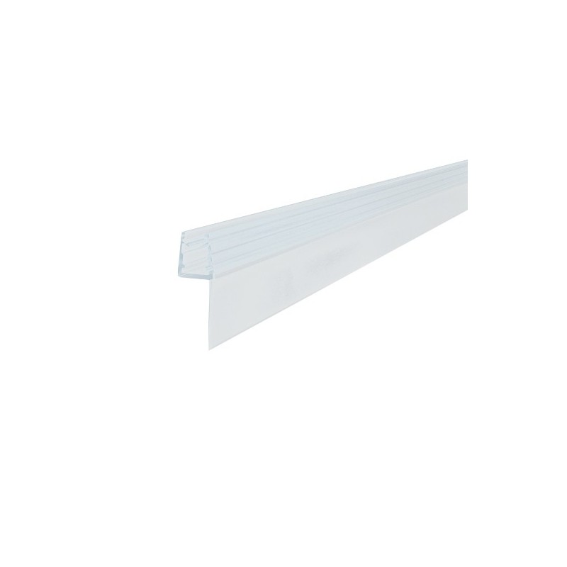 AMIG 25124  
 Junta PVC vierteaguas simple vidrio 242  
 2 m  
 PVC  
 Transparente