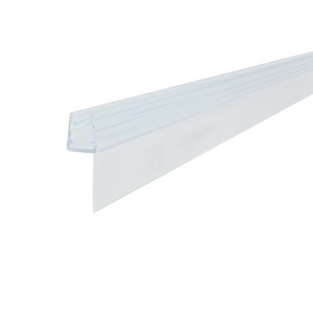 AMIG 25124  
 Junta PVC vierteaguas simple vidrio 242  
 2 m  
 PVC  
 Transparente