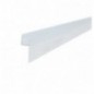 AMIG 25124  
 Junta PVC vierteaguas simple vidrio 242  
 2 m  
 PVC  
 Transparente