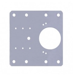 AMIG 25140  
 Placa de reparación BC01  
 90 x 90 mm  
 Acero inoxidable  
 Mate