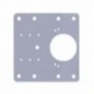 AMIG 25140  
 Placa de reparación BC01  
 90 x 90 mm  
 Acero inoxidable  
 Mate
