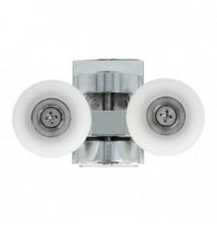 AMIG 25146  
 Rodamiento mampara PMC05  
 Ø25 mm  
 Zamak  
 Cromado