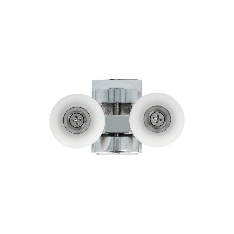 AMIG 25146  
 Rodamiento mampara PMC05  
 Ø25 mm  
 Zamak  
 Cromado